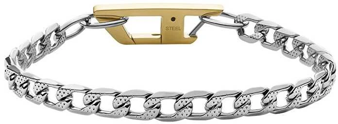 Diesel Stylish men´s steel bracelet DX1338040