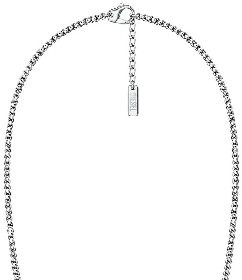 Diesel Stylish steel unisex pakabukas D Logo DX1689040