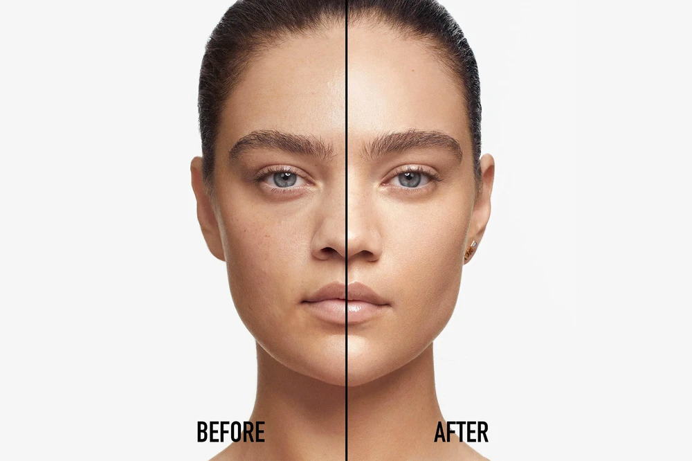Dior Forever Skin Glow spindesio suteikiantis makiažo pagrindas, atspalvis: 2W Warm, 30 ml