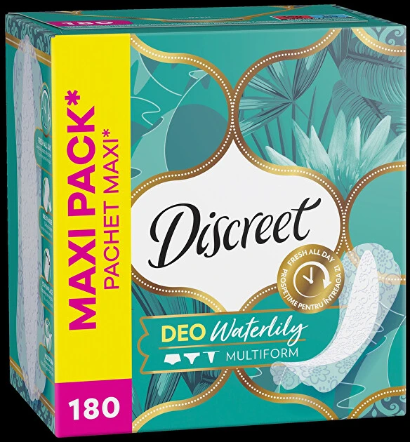 Discreet Įklotai „Waterlily“ daugiafunkciniai, 180 vnt.