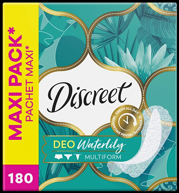 Discreet Įklotai „Waterlily“ daugiafunkciniai, 180 vnt.