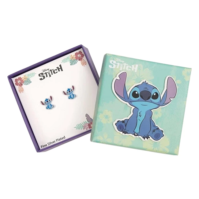 Peers Hardy Disney Stitch auskarai sidabrinas