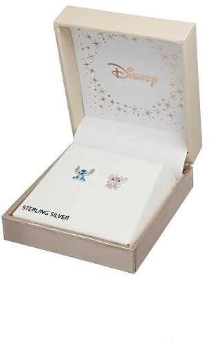 Disney Sidabriniai asimetriniai auskarai Lilo & Stitch ES00088SL.CS