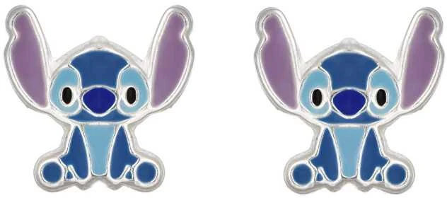 Disney Sidabriniai auskarai su segtukais Stitch Lilo & Stitch ES00089SL.CS