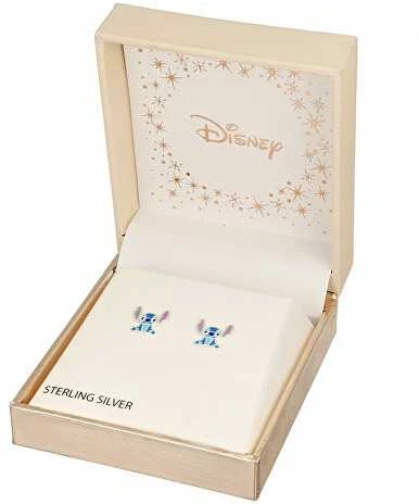 Disney Sidabriniai auskarai su segtukais Stitch Lilo & Stitch ES00089SL.CS