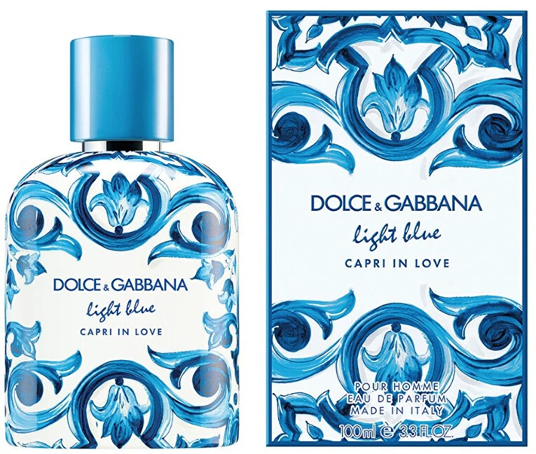 Dolce&Gabbana Dolce & Gabbana Light Mėlyna Capri In Love EDP parfumuotas vanduo vyrams, 50 ml