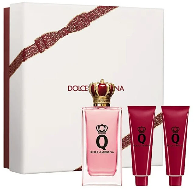 Dolce&Gabbana Set Dolce & Gabbana: Q Eau De Parfum For Women, 100 ml + Q Losjonas kūnui, 50 ml + Q Dušo želė For All Skin Types, 50 ml