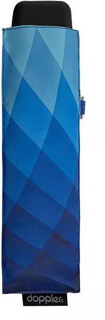 Doppler Women's folding umbrella Carbonsteel Mini Slim Fusion mėlynas 722865FU01