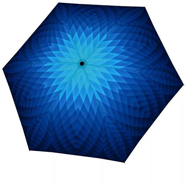 Doppler Women's folding umbrella Carbonsteel Mini Slim Fusion mėlynas 722865FU01