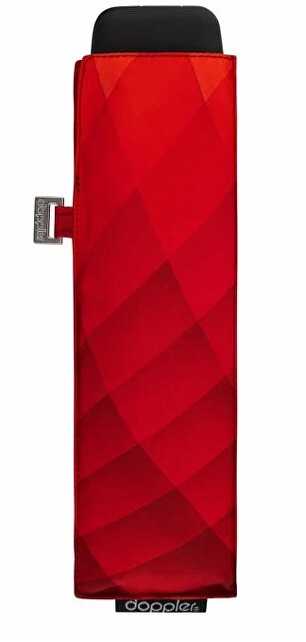 Doppler Moteriškas sulankstomas skėtis Carbonsteel Mini Slim Fusion raudonas/geltonas 722865FU02