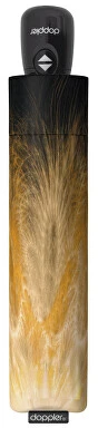 Doppler Fiber Magic Imperial Golden Feather Folding Umbrella 746165SGF