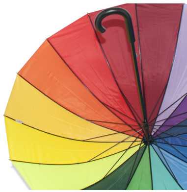 Doppler London Rainbow umbrella 74130R