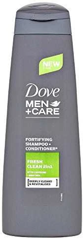 Dove Men + Care Fresh Clean Šampūnas vyrams, 400 ml