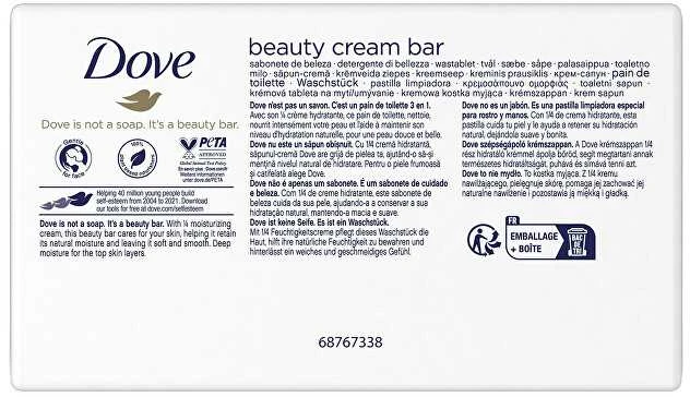 Dove originalus kietasis muilas, 1 pakuotė