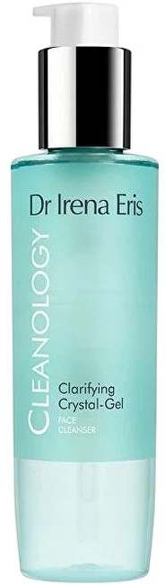 Dr Irena Eris Cleanology Gaivinantis Crystal-Gel Valiklis For Face, Neck & Décolleté valomasis veido gelis, 190 ml