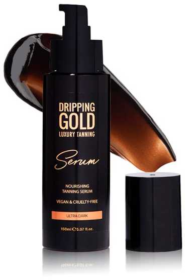 Dripping Gold Savaiminio įdegio serumas "Ultra Dark" (įdegio serumas) 150 ml