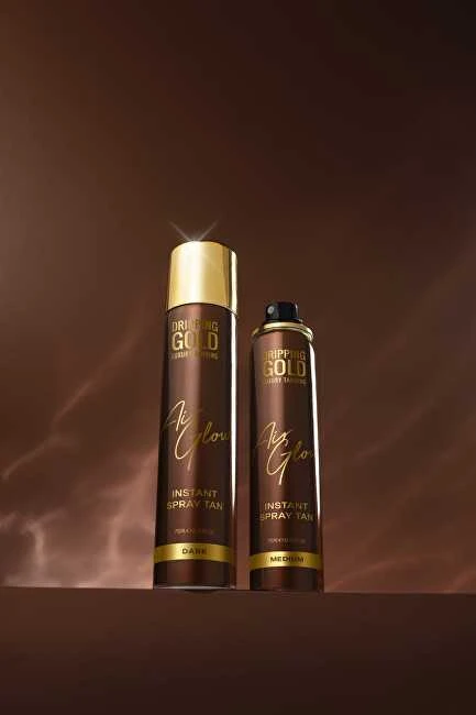 Dripping Gold Savaiminio įdegio purškiklis „Dark Instant Purškiklis Tan“ 75 ml