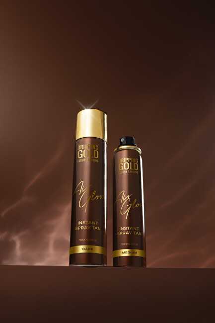 Dripping Gold Savaiminio įdegio purškiklis Vidutinio intensyvumo momentinis purškiamas įdegis 75 ml