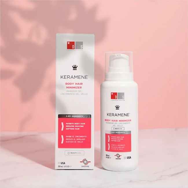 DS Laboratories Keramene kūno plaukų mažinimo priemonė, mažinanti plaukų augimą, 200 ml