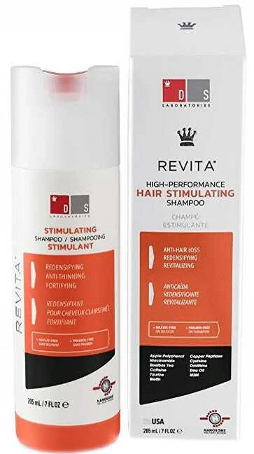 DS Laboratories Ds Revita stimuliuojamo poveikio plaukų šampūnas, 205ml
