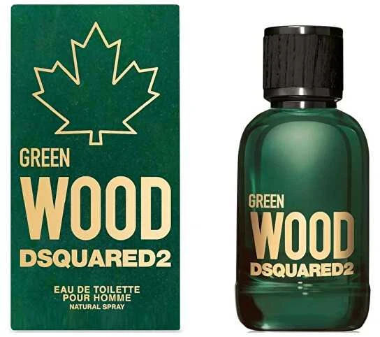 Dsquared2 Žalias Wood EDT tualetinis vanduo vyrams, 30 ml