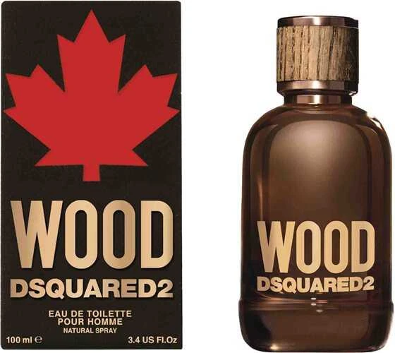 Dsquared2 Wood Men tualetinis vanduo vyrams, 50 ml