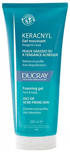 Ducray Keracnyl putojantis gelis 400ml