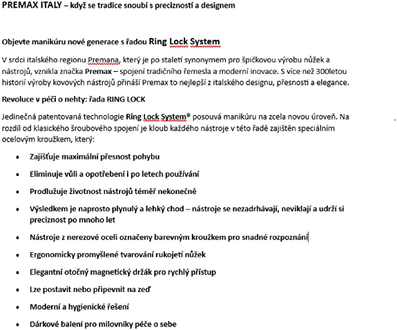Dukas magnetinis manikiūro rinkinys, 4 dalys, žiedų fiksavimo sistema PR 9333