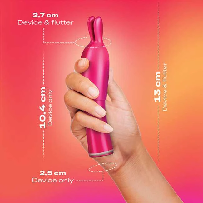 Durex Žaiskite Vibe & Tease 2in1 vibratorių su stimuliuojančiu antgaliu