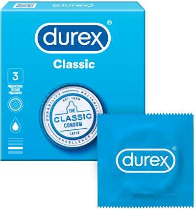 „Durex Classic A3“ prezervatyvai