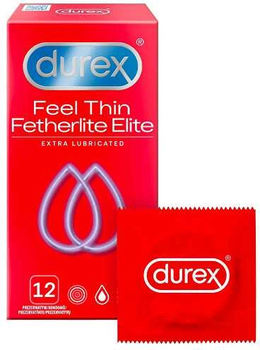 Durex Prezervatyvai Fetherlite Elite 12 vnt