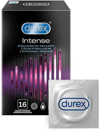 „Durex Intense“ briaunoti ir taškuoti 10 vnt.