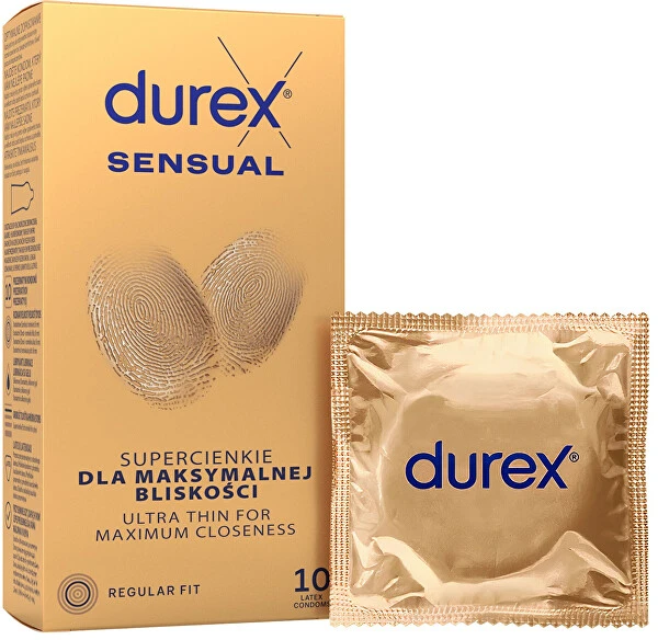 Durex Jausmingi itin ploni latekso prezervatyvai 10 vnt