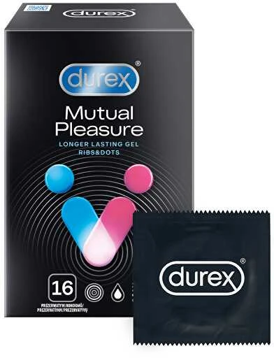 „Durex Mutual Pleasure“ prezervatyvai 10 vnt.