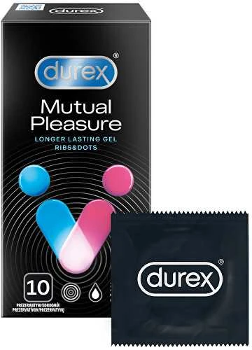 „Durex Mutual Pleasure“ prezervatyvai 10 vnt.