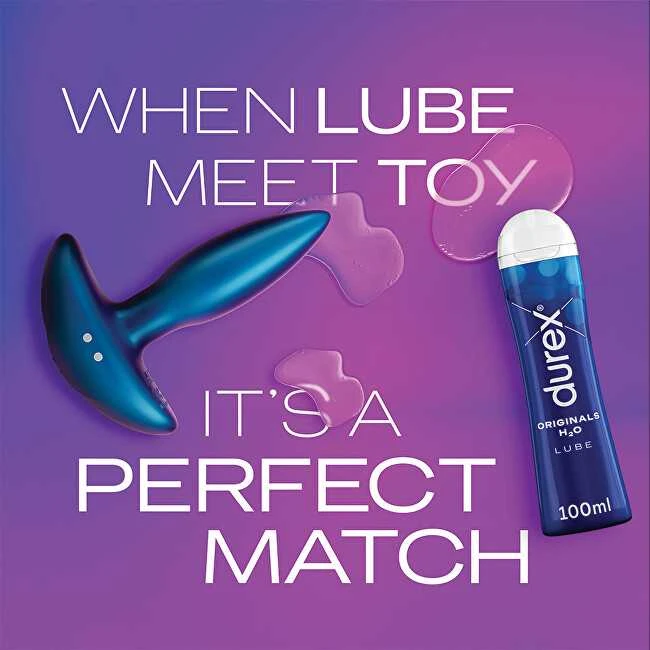 Durex Play Pop & Buzz vibruojantis analinis kištukas