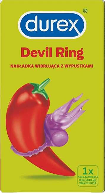 Durex Vibruojantis žiedas su gumbeliais „Devil Ring“
