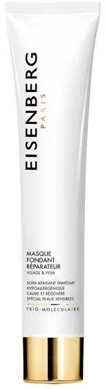 Eisenberg Melt-In Repairing Mask Face & Eyes atkurianti kreminė veido ir paakių kaukė jautriai odai, 75 ml