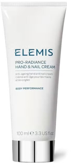 Elemis Body Performance Pro-Radiance Hand & Nail Kreminis senėjimą stabdantis rankų ir nagų kremas, 100 ml