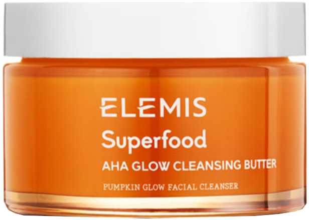 Elemis Superfood AHA Glow Cleansing Butter valomasis veido sviestas, 90 ml