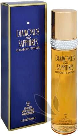 Elizabeth Taylor Diamonds and Saphires EDT tualetinis vanduo moterims, 100 ml