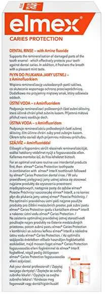 Elmex burnos skalavimo skystis nuo ėduonies 400ml