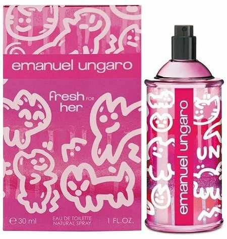 Emanuel Ungaro Fresh For Her EDT tualetinis vanduo moterims, 100 ml