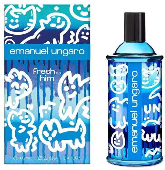 Emanuel Ungaro Fresh For Him EDT tualetinis vanduo vyrams, 50 ml