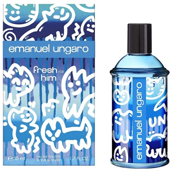 Emanuel Ungaro Fresh For Him EDT tualetinis vanduo vyrams, 50 ml