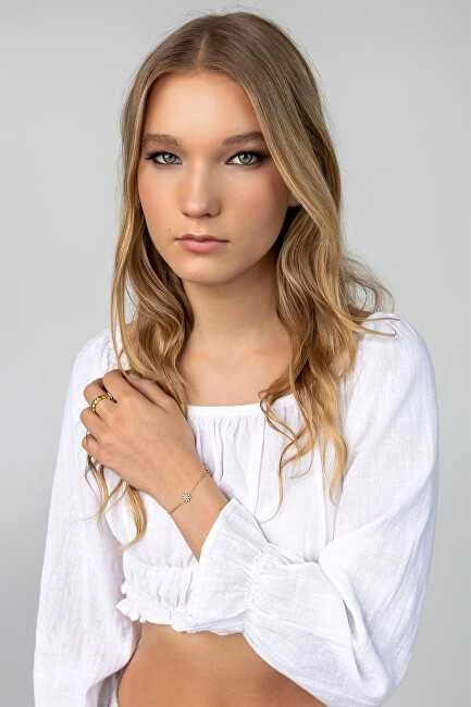 Emily Westwood Graži paauksuota plieninė apyrankė „Elaris EWB250373G“
