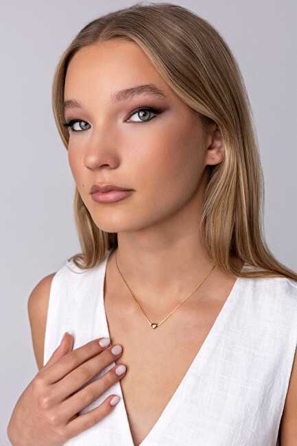Emily Westwood Auksu padengtas širdies formos vėrinys Kayleigh EWN250269G
