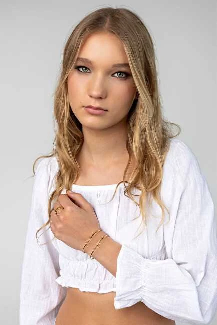Emily Westwood Auksuota vientisa apyrankė Arlina EWB250336G