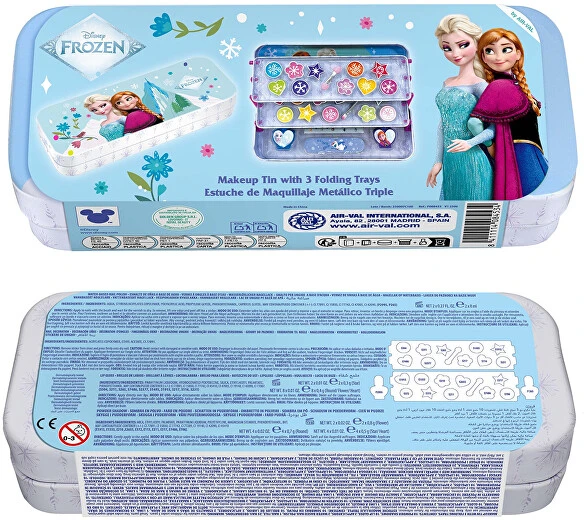 Disney Air-Val Frozen Est Metal Maquillaje Trip