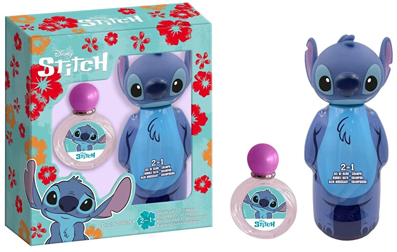 Disney Stitch Eau De Toilette Purškiklis, 50 ml Set 2 Pieces